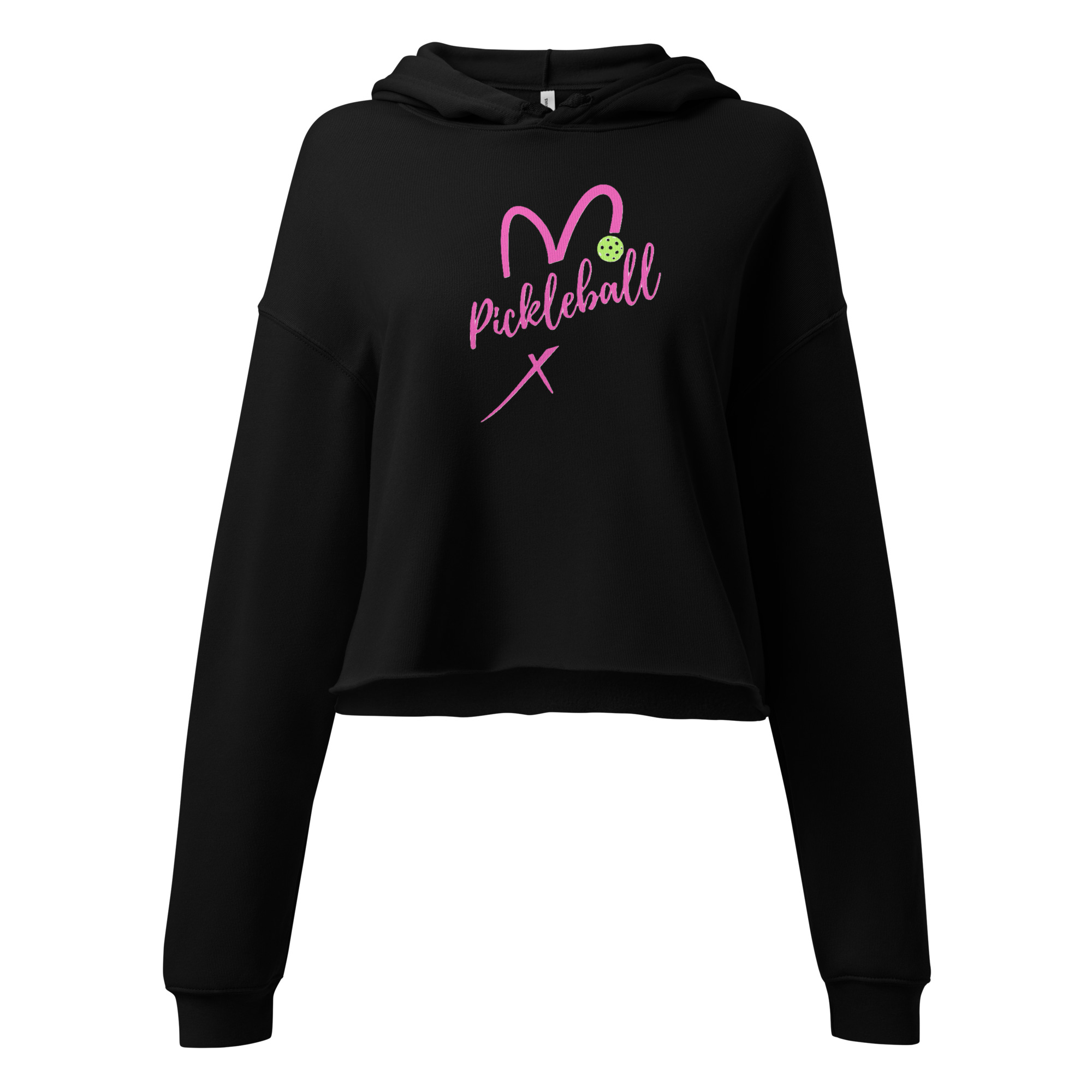 cropped pickleball hoodie