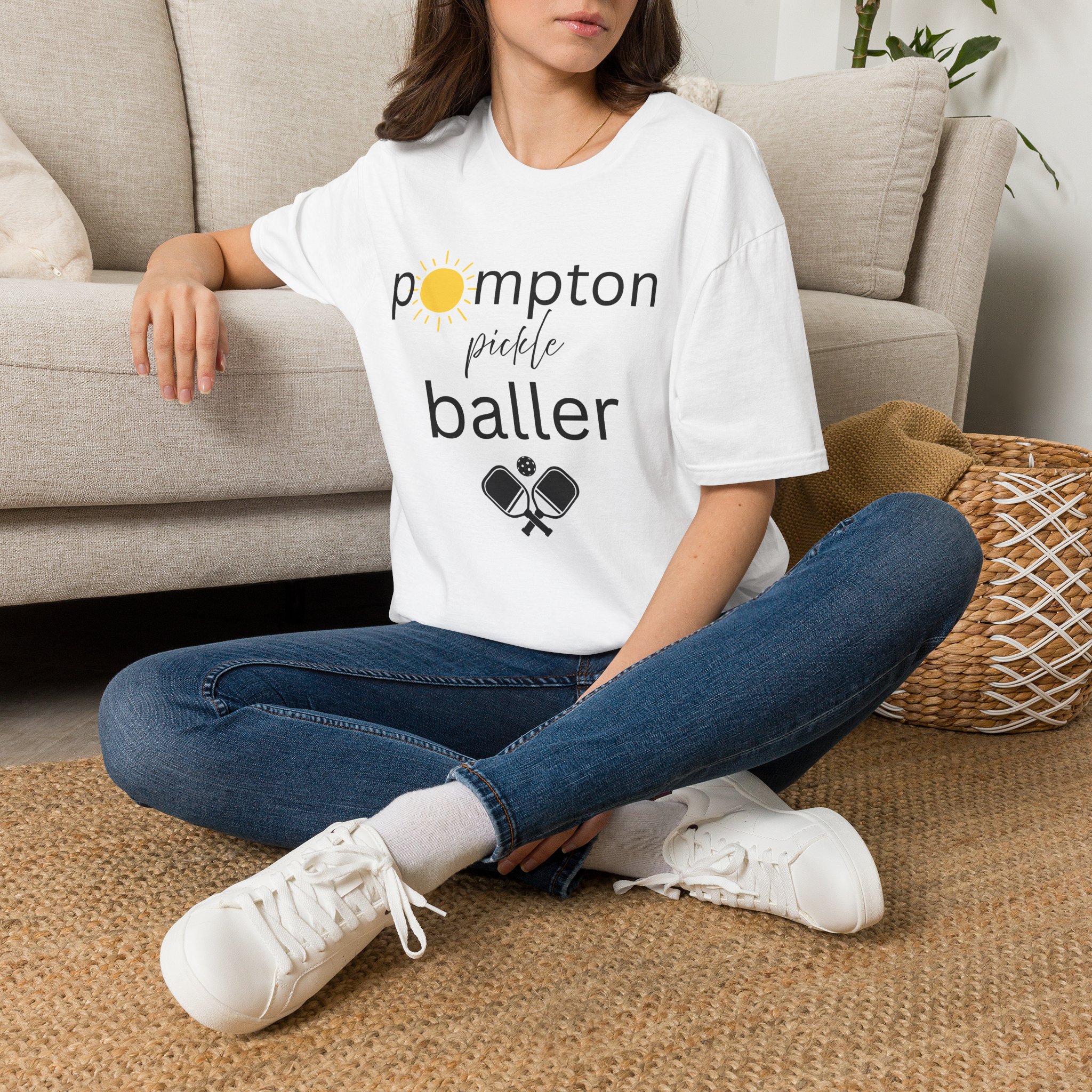Pompton Pickle Baller T-Shirt — Soft and Lightweight Pickleball Tee - Image 3